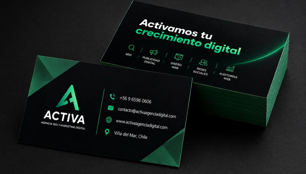Tarjetas de presentación corporativas personalizadas
